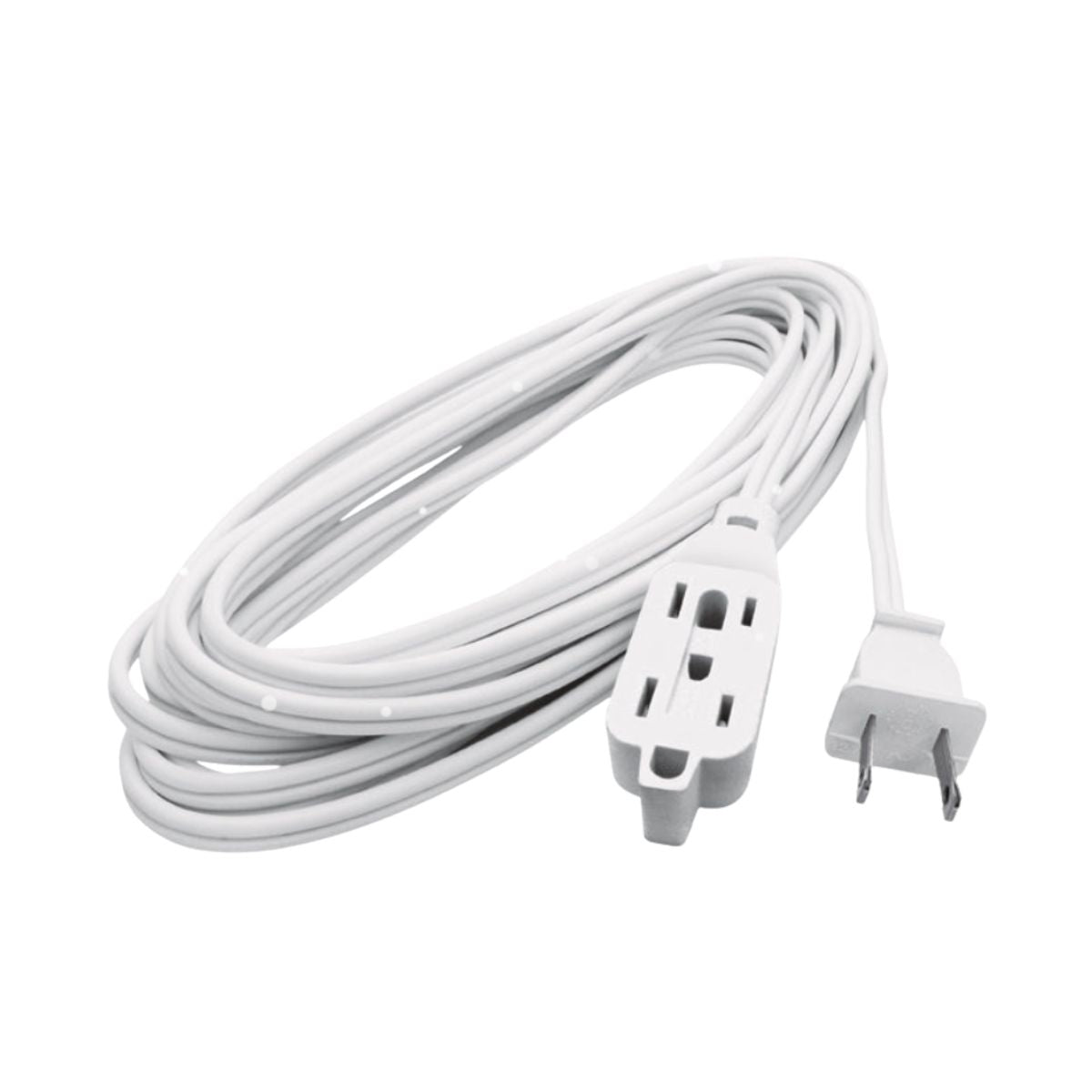 Extension domestica blanca 5 mt (calibre 16)