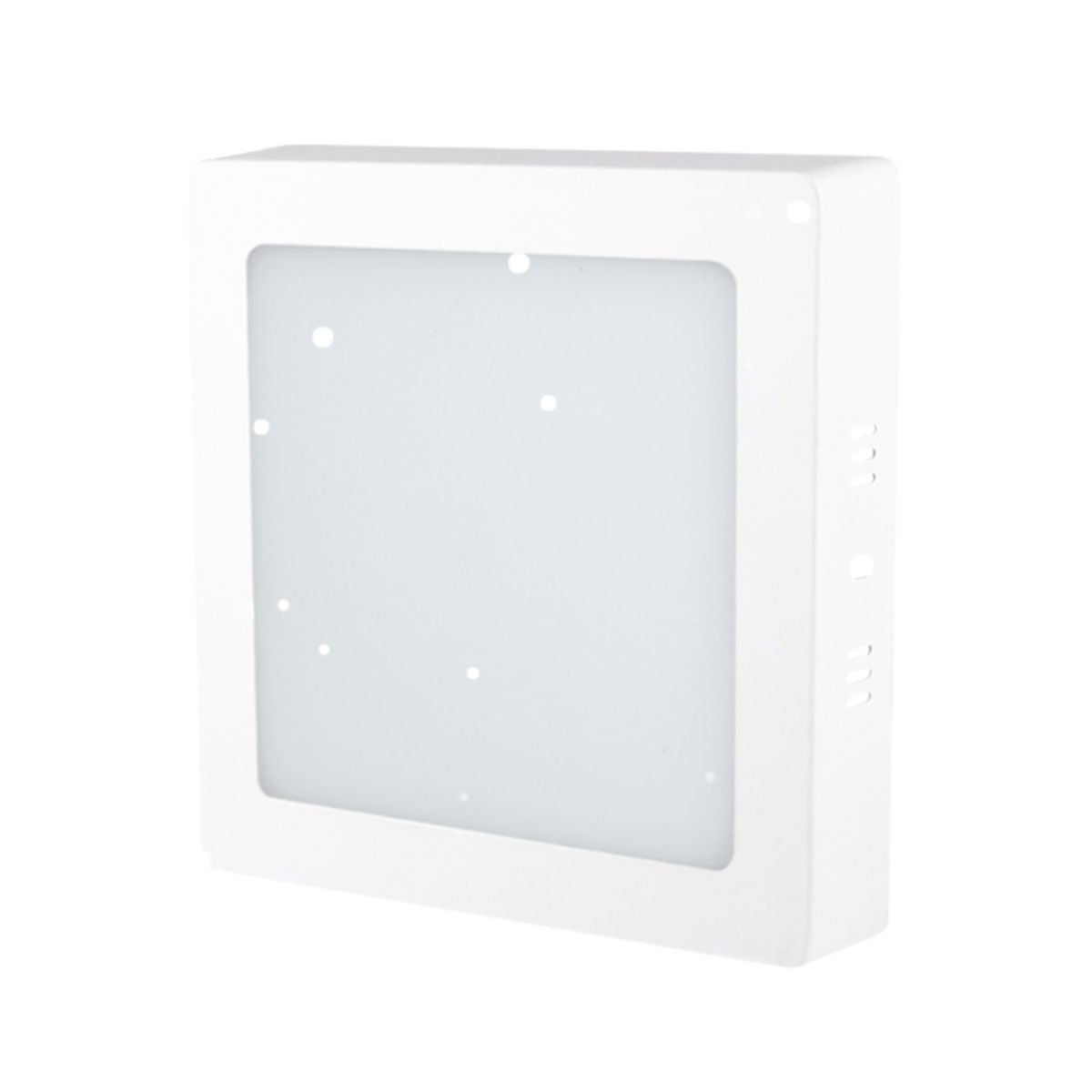 Luminario sobreponer cuadrado LED, Linea ECO, 18 W, luz blanca 6500K