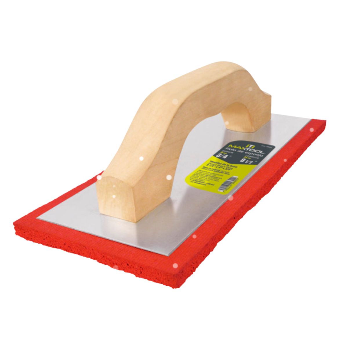 Flota esponja semi profesional de 3/4"