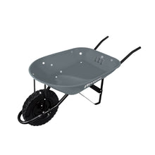 Carretilla de 5.0 ft3 MX (70 lts) color gris bastidor metalico