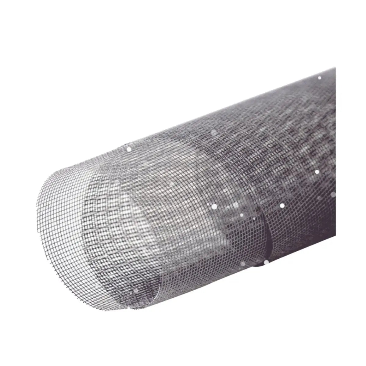 Tela mosquitera plastica gris 1.05x30m Aksi