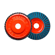 5pz Disco laminado especificación TZHUM - 80 grano zirconio 115 x 22.23 mm Austromex