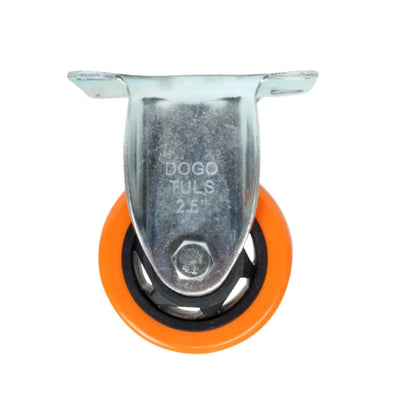 RODAJA PVC NARANJA FIJA 2 1/2" - Dogotuls