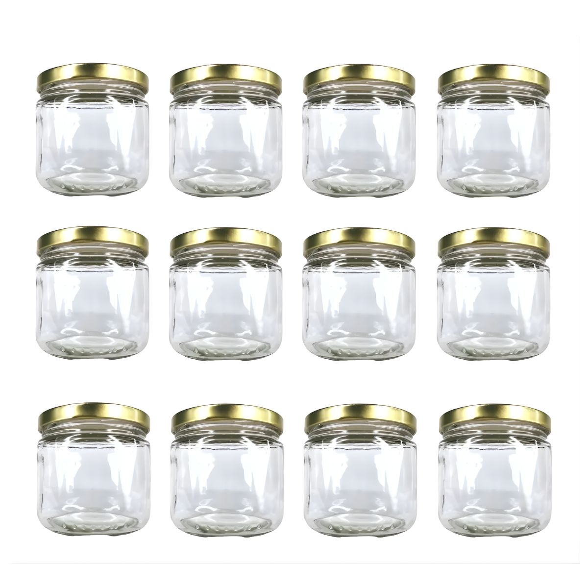 12p Frasco Vidrio 300ml 12oz Recuerdos Dulcero Distenvases