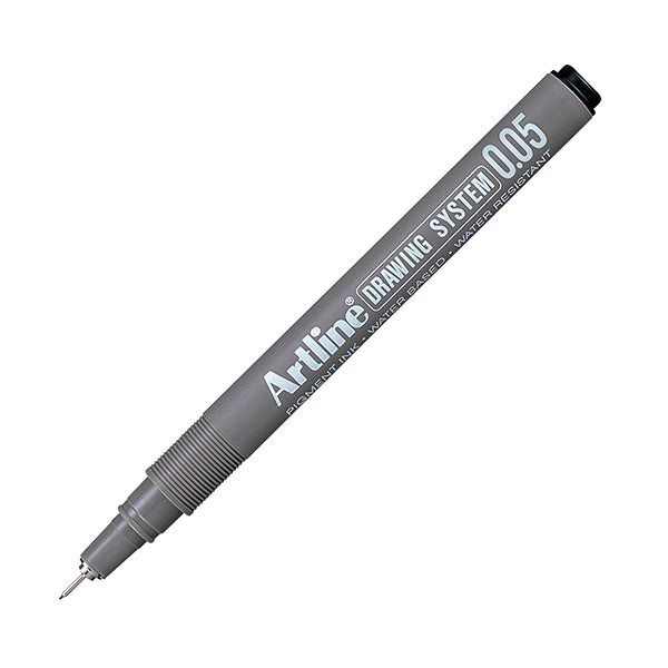 Estilografo Base Agua Artline Color Negro Grosor A Elegir