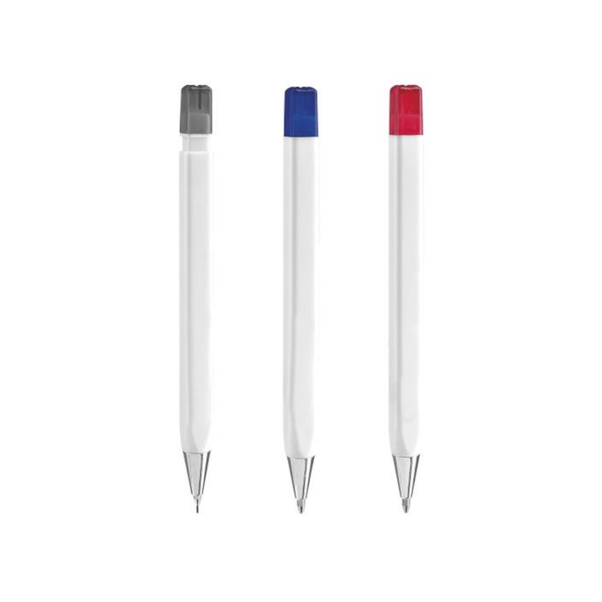 Set 3 Boligrafos Lapicero 0.5mm Estuche Bolsillo Portatiles