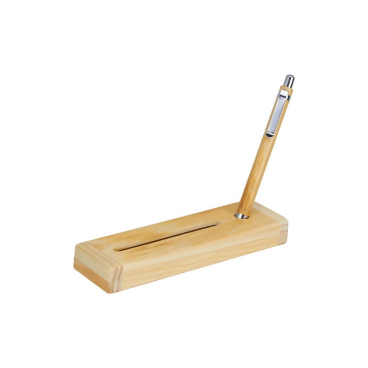 Set Guama Boligrafo Promoopcion Tinta Negra Estuche Madera