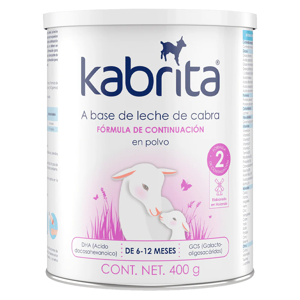 Formula Lactantes Polvo Kabrita Etapa 2 Leche Bebes 400 G