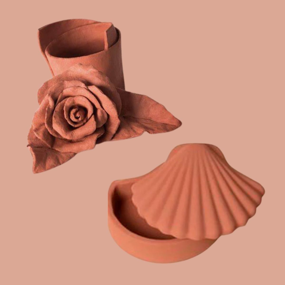 Pasta Modelar Italiana Terracota Roel 400g Manualidad