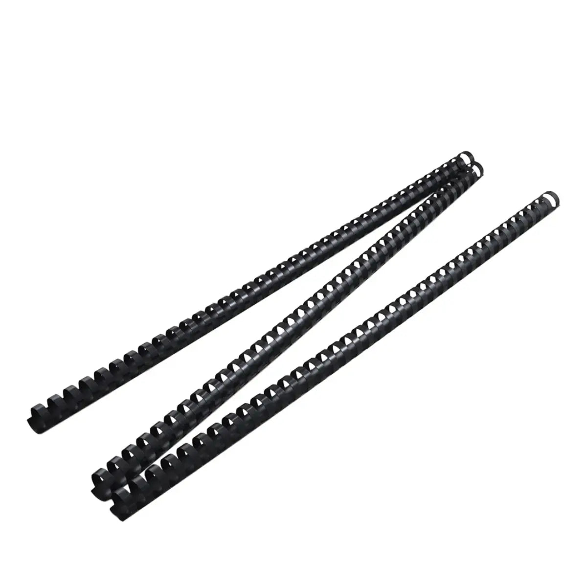 Espiral Plastico Gbc 5/8 Pulgada 38 Aros Negro 25 Piezas Negro GBC