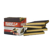 Pack de 40 Esponjas Lija Duoflex ALO 220P Fandeli, 12 x 9.8 x 1.3 cm Fandeli