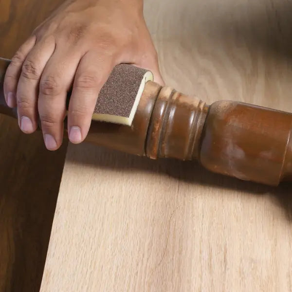 Pack de 40 Esponjas Lija Duoflex ALO 220P Fandeli, 12 x 9.8 x 1.3 cm Fandeli