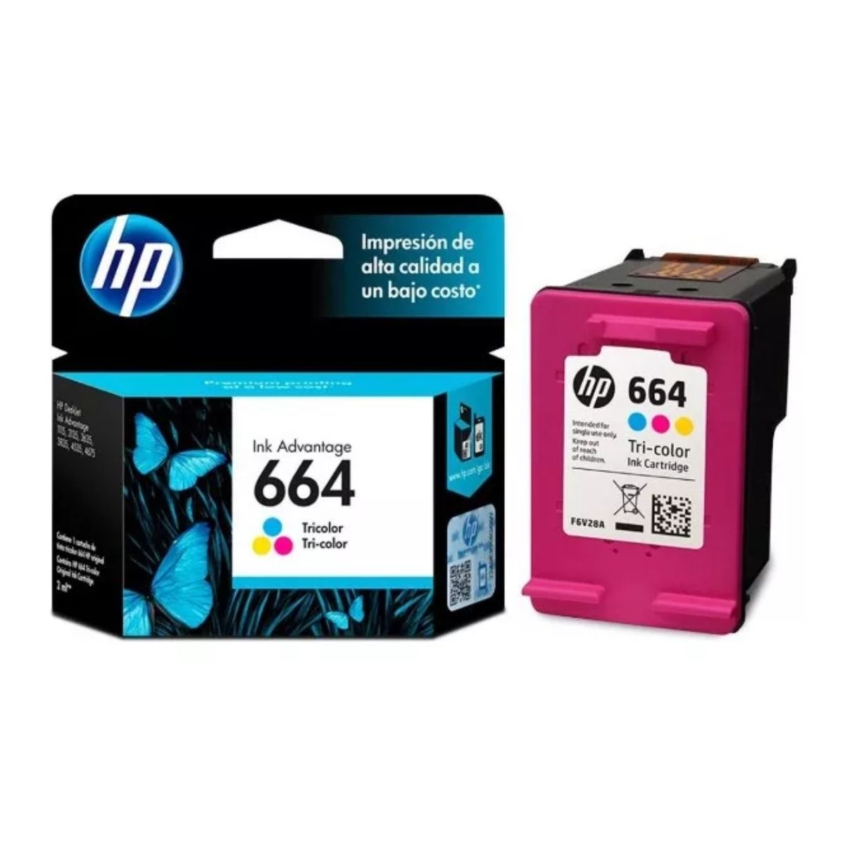 Tinta HP 664 Ink Advantage Tricolor