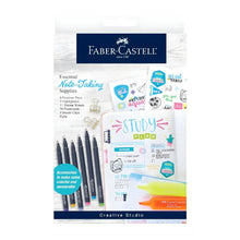 Kit Studygram Essential Note Taking Supplies Faber Castell Amarillo, Naranja, Verde, Azul, Violeta Faber Castell