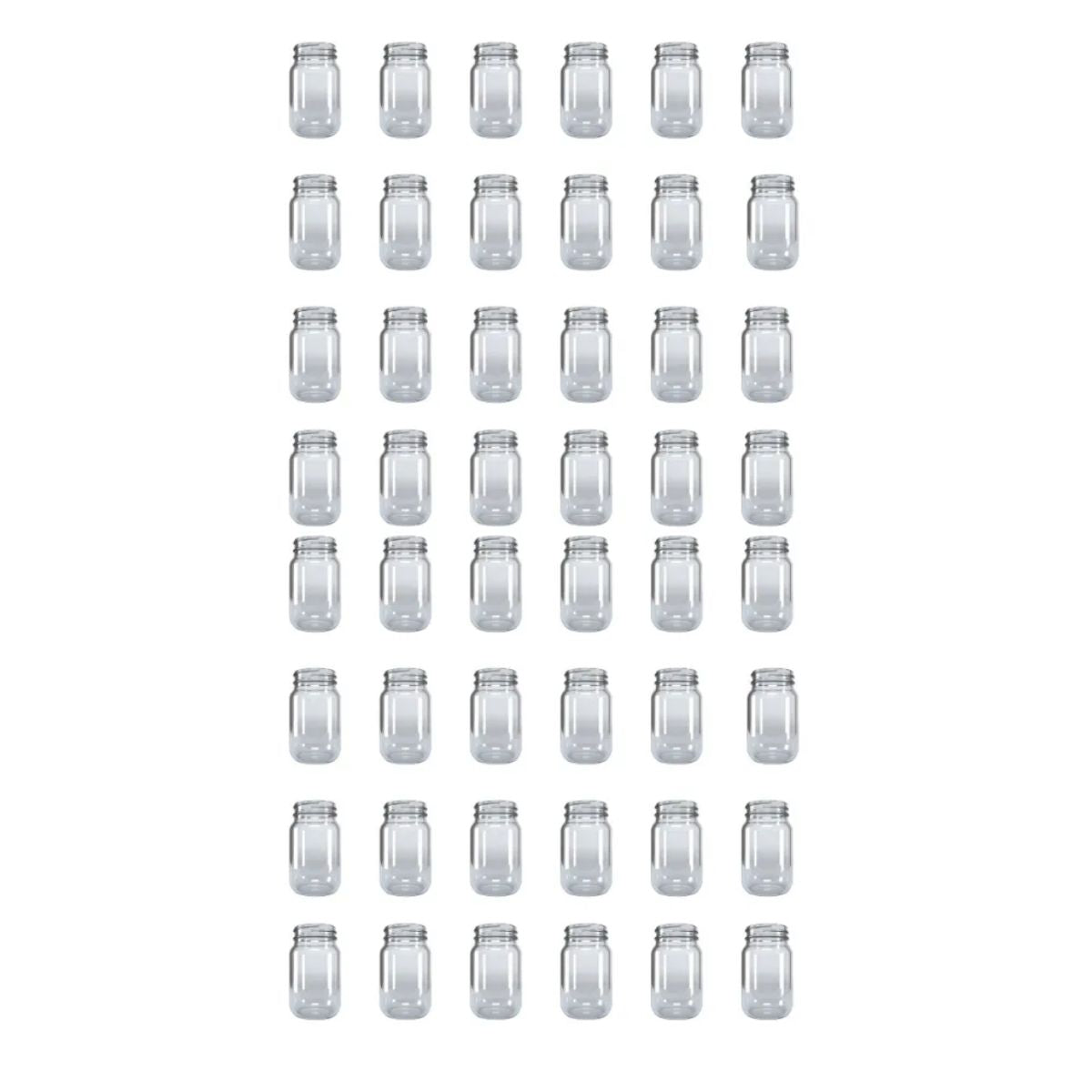 50 Piezas Frascos Conserva Vidrio 110ml Recuerdo Distenvases