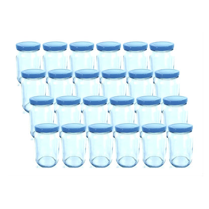 24 P Tarro Conserva Frasco Vidrio Envase Dulcero 235ml 8oz Distenvases