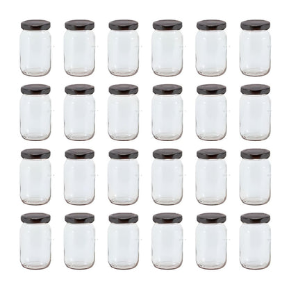 24 P Tarro Conserva Frasco Vidrio Envase Dulcero 235ml 8oz Distenvases