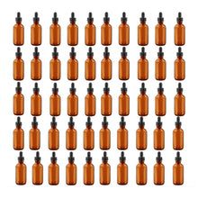 100 Frascos Botella Tapa Gotero Hermetico Vidrio 30 Ml Ambar - Negro