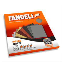 Caja Con 50 Lijas De Agua A-99 Grano 320 23x28 cm Fandeli