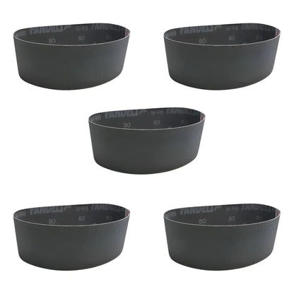 Pack 5 Bandas Lija Fandeli W98 Grano 120 Alta Resistencia INNER - Fandeli - vista lateral