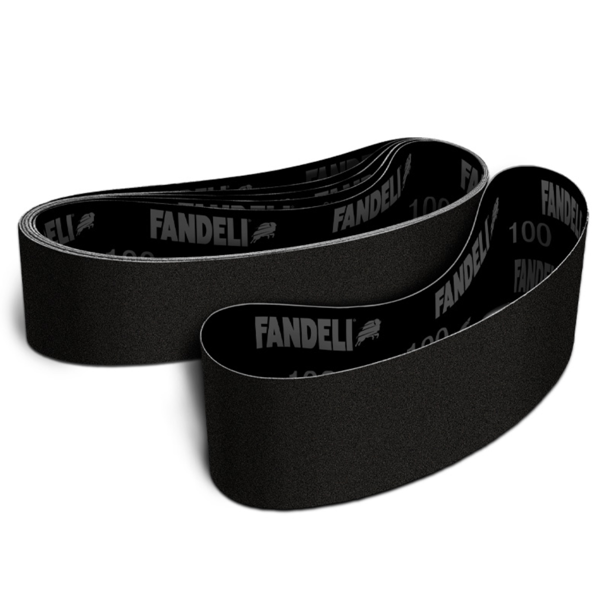 5 Pz Bandas Lija Vidrio Fandeli W98 Grano 100