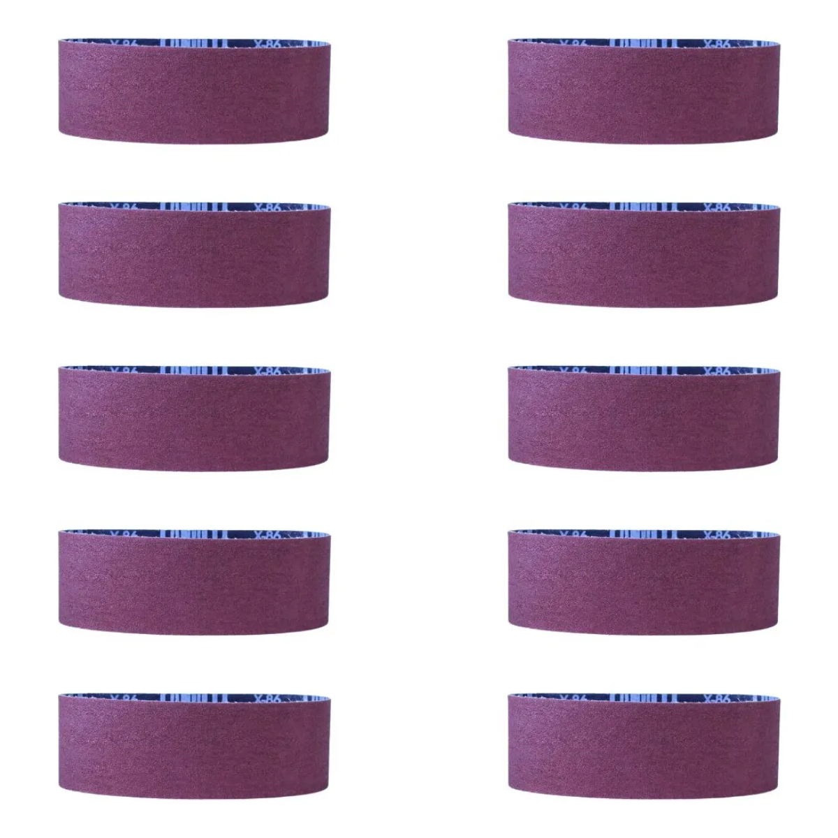 Pack 10 Lijas Banda X-86 Fandeli Grano 60  Resistente