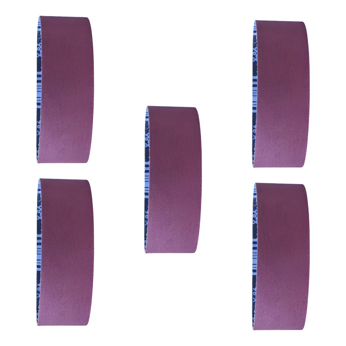 Pack 5 Lijas Banda X-86 Fandeli Grano 60 4” X 24” Resistente