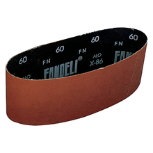 Pack 5 Bandas Lija Fandeli Grano 80 Madera Metal