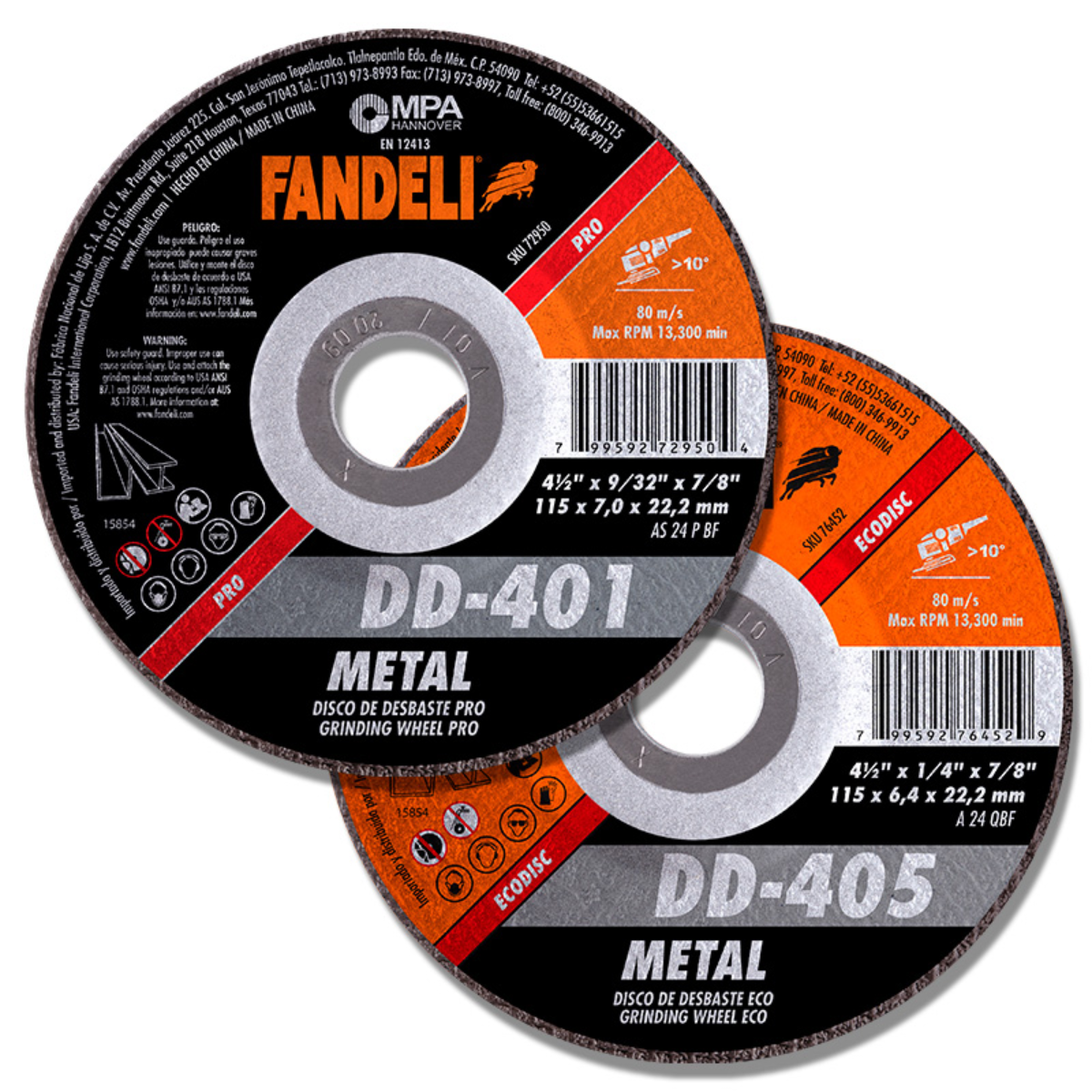 Ecodisc Pack 5 Piezas Limpieza Profesional Fandeli