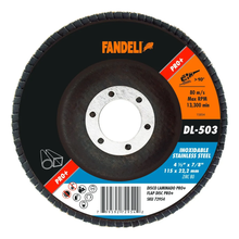 5 Pz Disco Laminado Acero Inoxidable Fandeli Z80 4 DL503