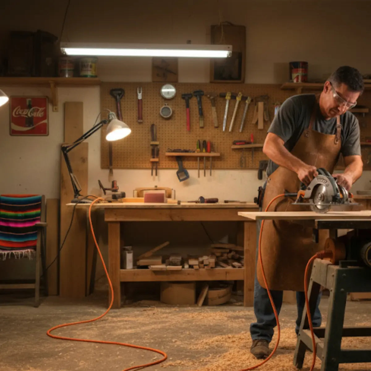 Extensión Triple Uso Rudo Aksi 10 metros (calibre 16) 110319 - Marchante MX