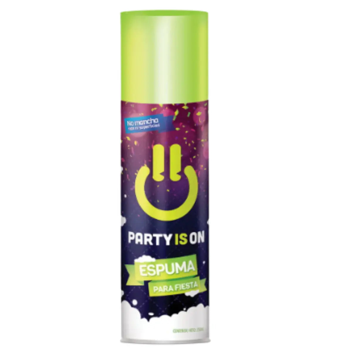 Lata Espuma Blanca Para Fiesta Party Is On Con Aroma Party is on