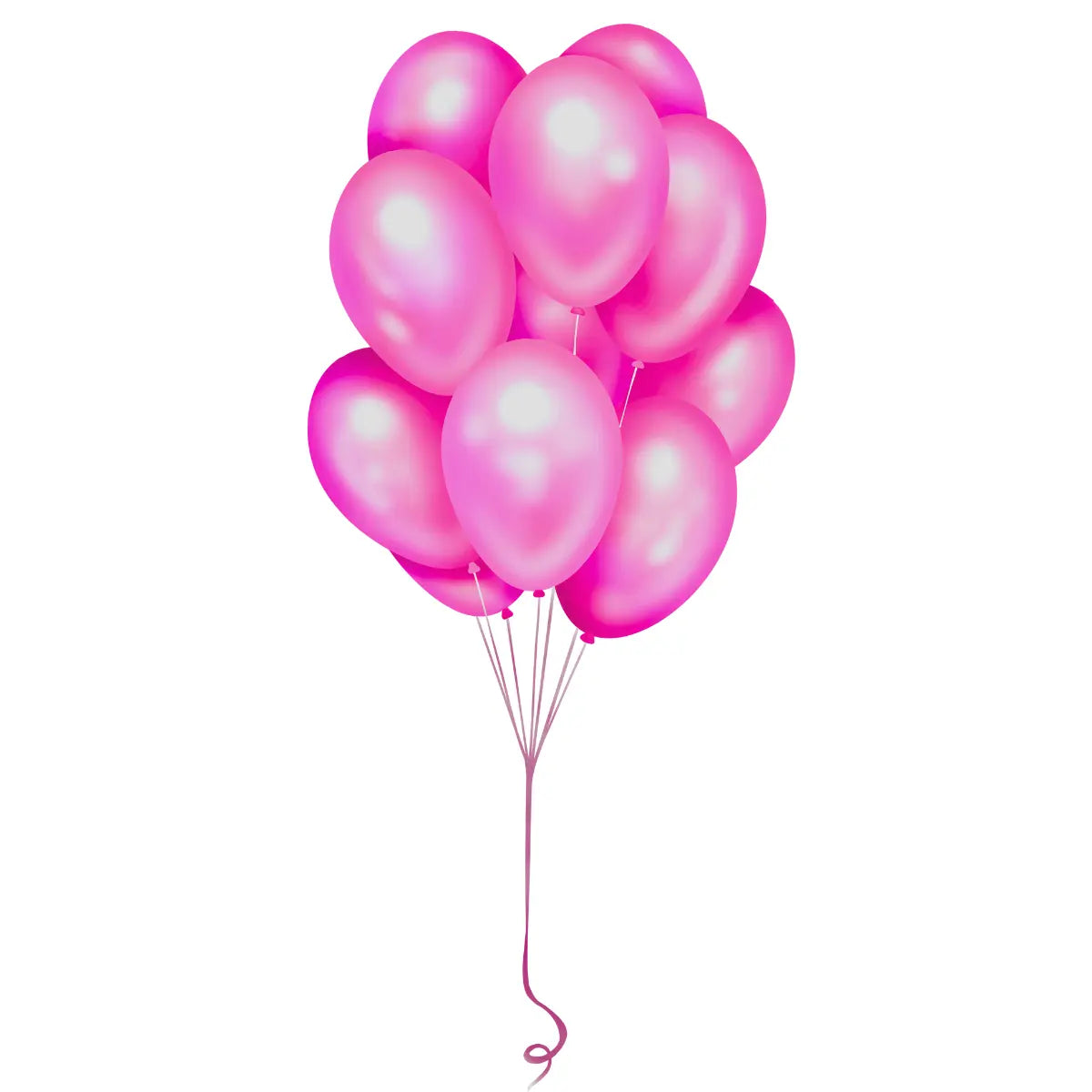 50pz Globos Payaso Decorator No 12 Decoraciones Fiestas Azul - GLOBO PAYASO - vista lateral