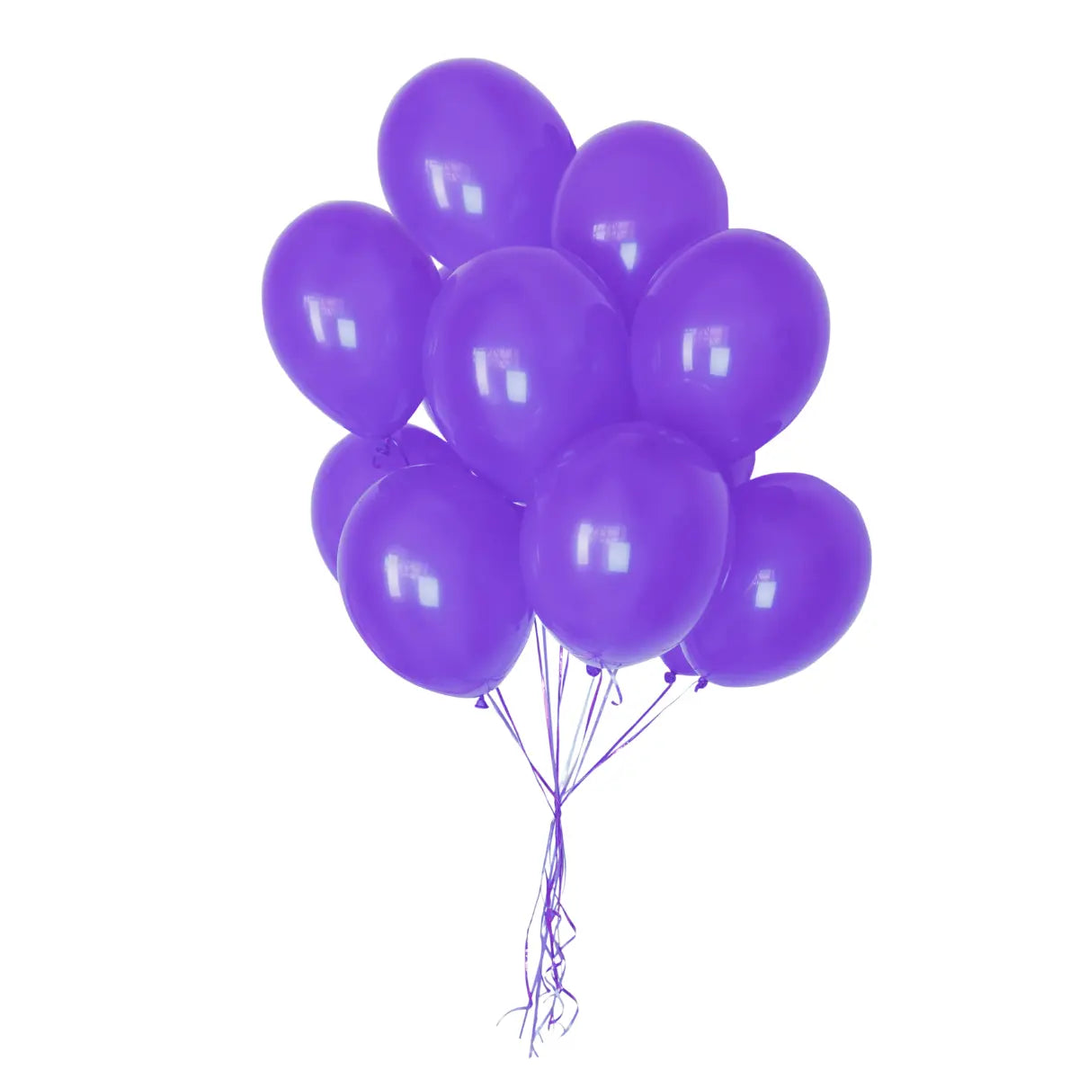 100pz Globo Latex Payaso Decorator Redondo N° 9 Fiestas Morado - GLOBO PAYASO - detalle