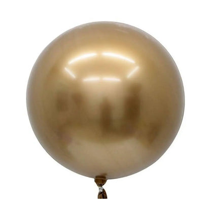 3pz Globos Gigantes Payaso Metalicos Esfericos No 36 Plateado Metalico - GLOBO PAYASO - detalle