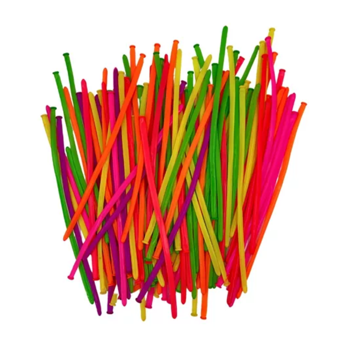 100pz Globos Zeppelin N°270 Globos Payaso Neon Surtido Party - Marchante MX