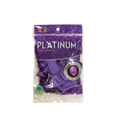 25pz Globos Platinum Globo Payaso Elige Color #12 Decoracion Violeta - GLOBO PAYASO - uso