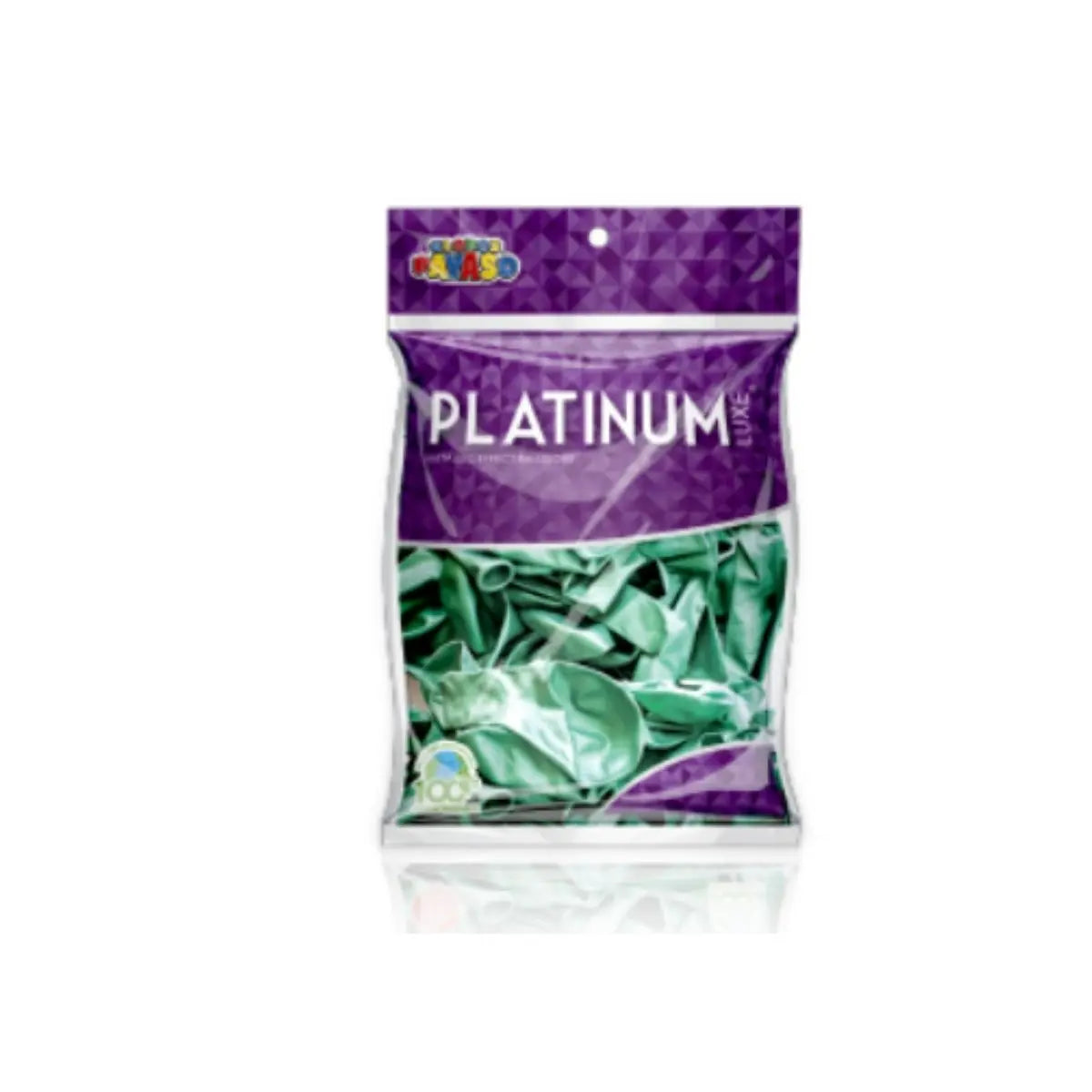 25pz Globos Platinum Globo Payaso Elige Color #12 Decoracion Verde - GLOBO PAYASO - uso