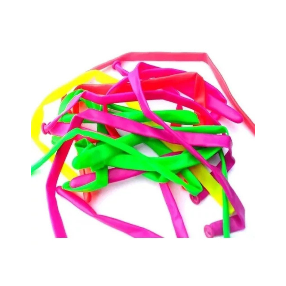 100pz Globos Zeppelin N°270 Globos Payaso Neon Surtido Party - Marchante MX