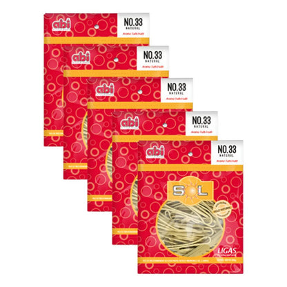 5pz Liga Sol Natural N° 33" Bolsa c/80 g