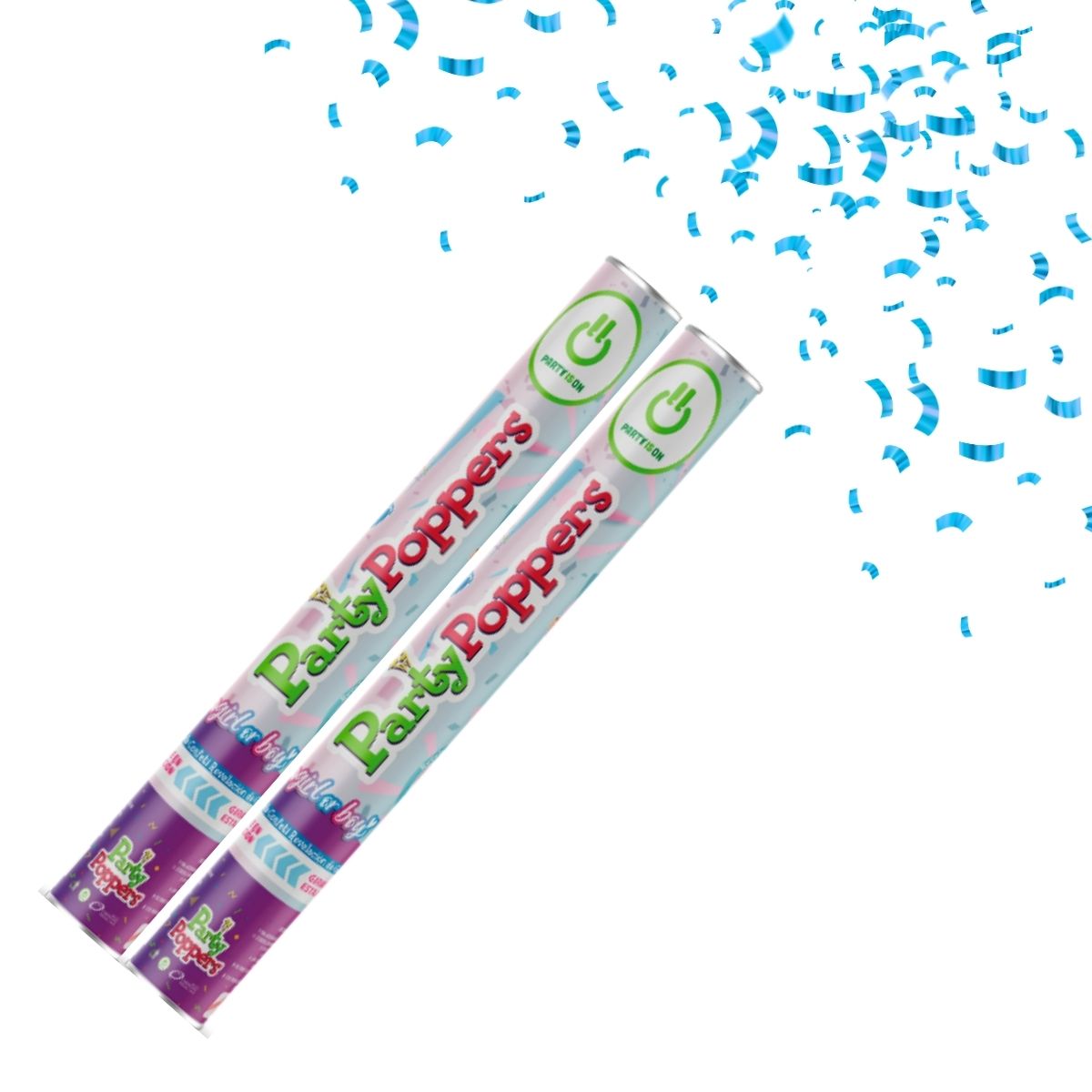 2pz Bazuca Confeti Party is on Revelacion Genero Niño Party