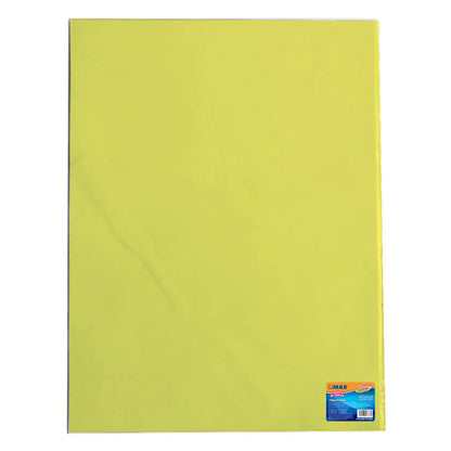 10 piezas Foamy tamaño pliego 70 x 95 cm, color amarillo claro MAE - Mae