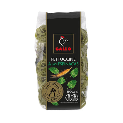 Fettuccine a las Espinacas 450g - Cesarfer