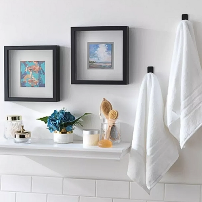 Paquete 4 Percheros Hangables Velcro Ganchos Adheribles Pared