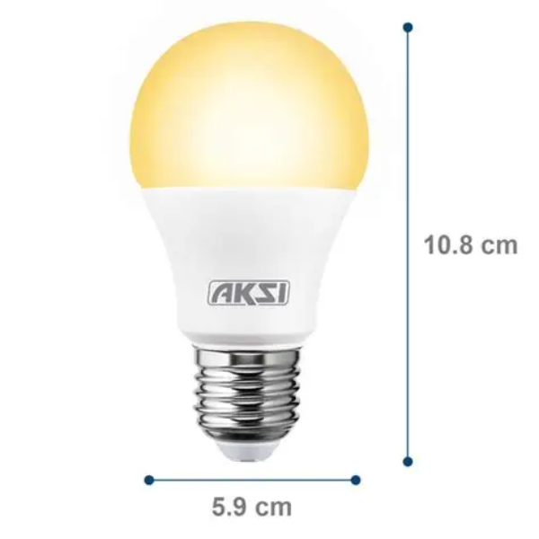 4 Pzas Focos Led 7w Pack Repelente Mosquitos Aksi Base E27