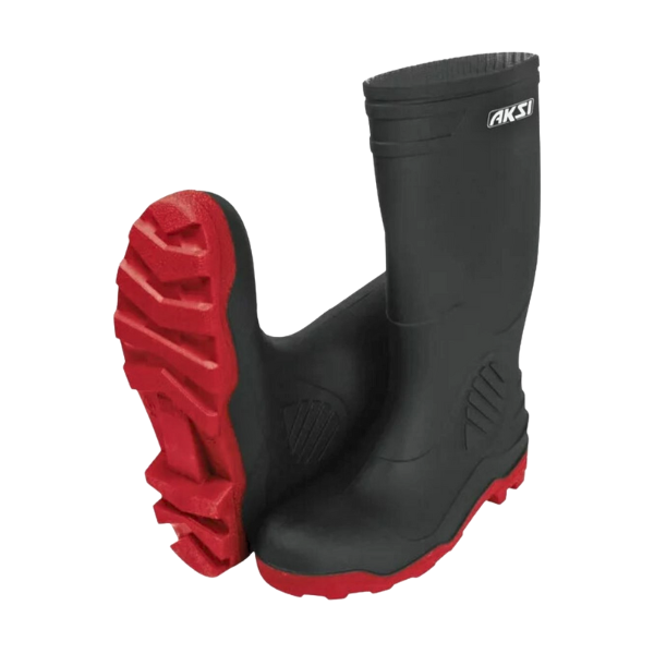 Bota Industrial Aksi Talla 27 Impermeable Negro Lluvia