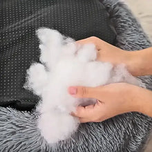 Cama Redonda Para Mascotas Grande de 70Cm de color Gris Oscuro AKSI PETIT - Aksi