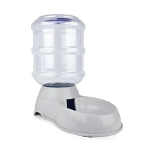 Alimentador Automático AKSI PETIT Mascotas, Dispensador de Comida - 3.8L (1 Galón) - Gris