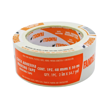 Cinta Adhesiva Masking Tape Multiusos 48mm X 50m  (2") Fandeli