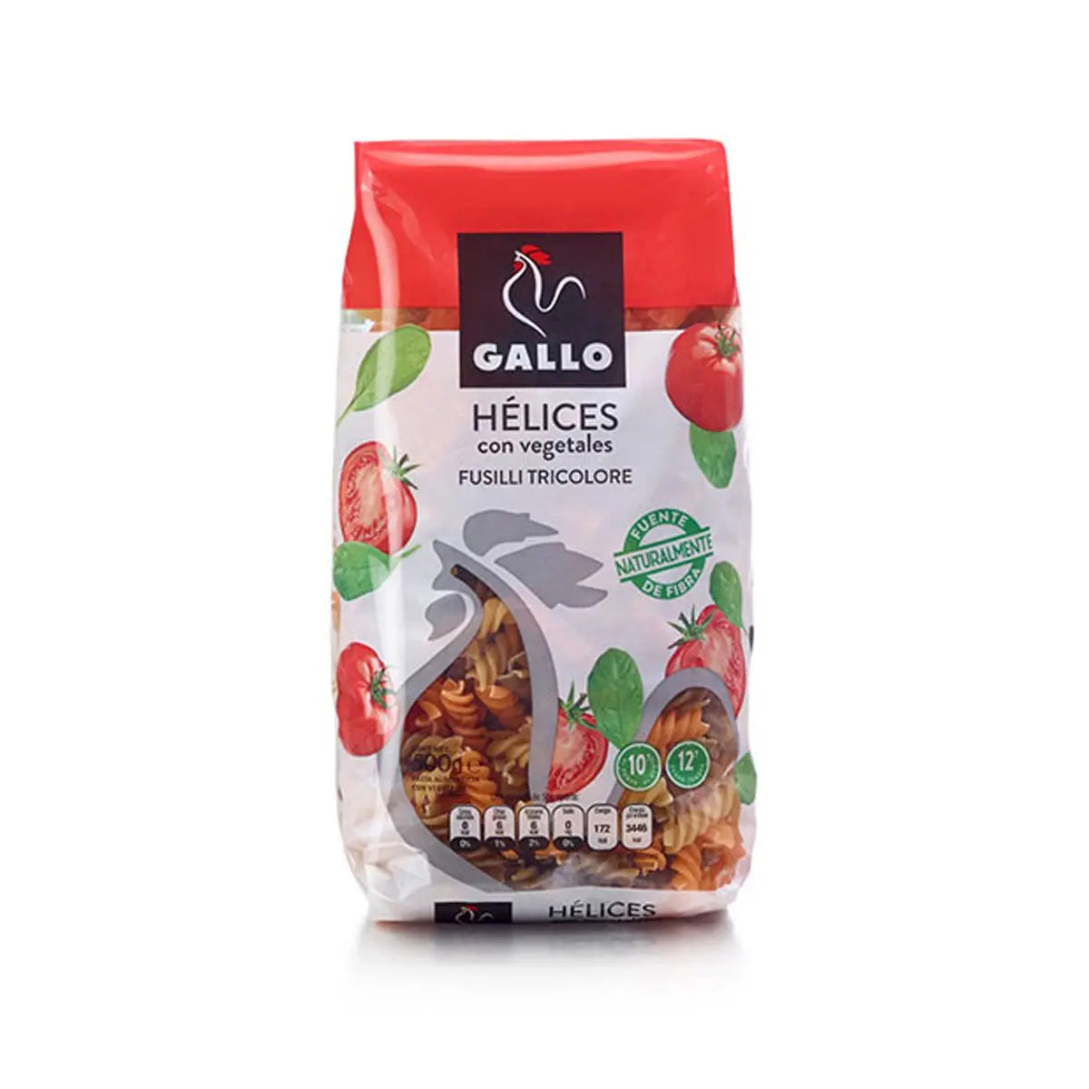 Hélices Con Vegetales 450g - Cesarfer